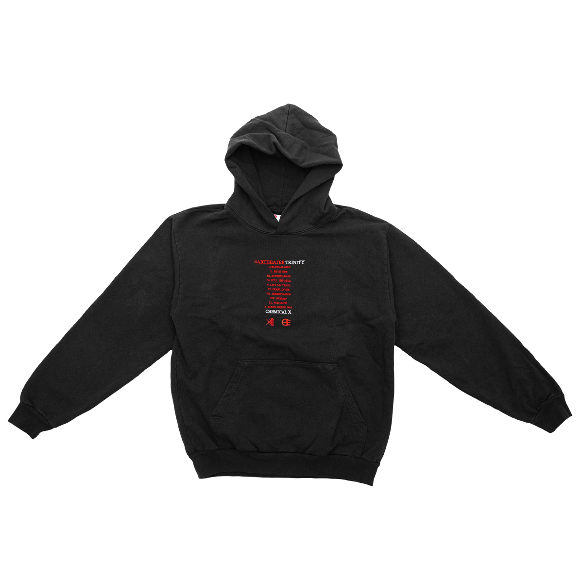 Eartheater - ‘Trinity’ Hoodie Black